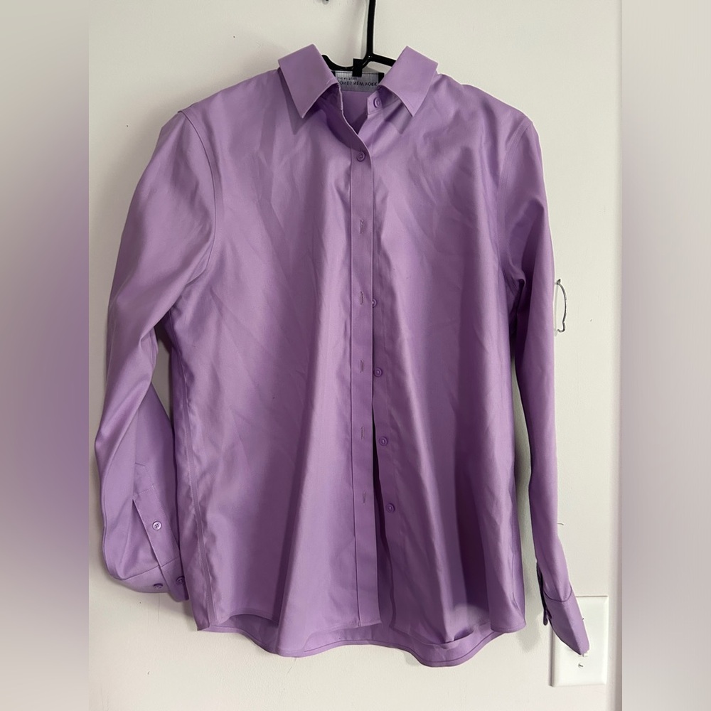 Jones New York Signature Purple Blouse